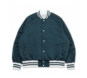 Blouson bomber uni pour homme, col montant, fermeture éclair, coupe classique, vêtement décontracté d'automne, matière polyester - Product Image 1