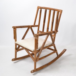 Big rattan rocking <b>chair</b> for outdoor spaces top selling large size garden rocker reclining <b>chairs</b> - Product Image 3
