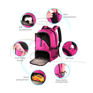 New Premium Quality Best Selling Football <b>Backpack</b> Customized Color Sports Bag Soccer <b>Backpack</b> Professional Soccer <b>Backpack</b> - Product Image 5