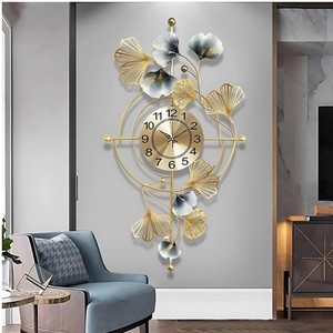 Horloge Murale en Métal Grande Taille Nouvelle Arrivée pour Salon et Salle à Manger – Article de Décoration Murale – Fournisseur en Gros - Product Image 2