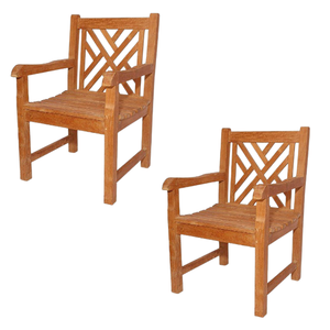 Banco de Jardín Individual, Bancos de Patio, Banco de Madera de Teca de Color Natural, Muebles Ecológicos - Product Image 4