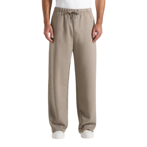 Mens Full <b>Zip</b> <b>Hooded</b> Eco-Friendly Breathable Tracksuit Wide Leg Trousers Regular Fit Side Pockets Casual Two Piece Wholesale - Product Image 4