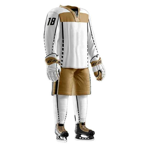 Uniforme de Hockey sobre Hielo de Alta Calidad al por Mayor, Talla Grande, con Letras, Cómodo, Impresión por Sublimación, Transpirable, Estilo Moderno - Product Image 2