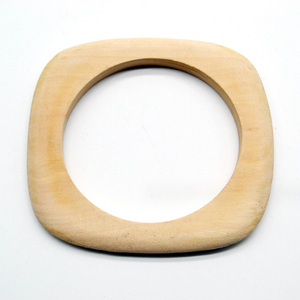 Pulsera de Madera Geométrica Cuadrada al por Mayor para Mujer, Accesorios de Moda Vintage Sencillos - Product Image 2