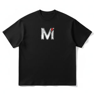 เสื้อยืดโอเวอร์ไซส์ผู้ชาย ล้างสีแบบแอซิด ประดับเพชรเม็ดเล็กๆ ลายกราฟิก DTG ผ้าฝ้าย แต่งยับๆ สไตล์ลำลองสำหรับฤดูร้อน เสื้อผ้าสั่งทำพิเศษ - Product Image 1