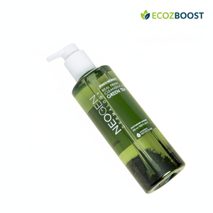 [NEOGEN] DERMALOGY Real Fresh Aceite Limpiador Facial Desmaquillante de Té Verde 285ml - Cosmético Coreano al por Mayor - Product Image 2