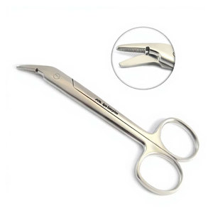 Ciseaux de coupe de fil dentaire professionnels, instrument chirurgical universel angulaire pour orthodontie, coupe-fil en acier inoxydable - Product Image 1
