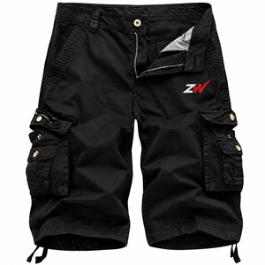 <b>Men</b> Tactical Cargo <b>Shorts</b> with Multiple Pockets Durable Canvas Cargo <b>Shorts</b> Mid Waist Zipper Fly Breathable Casual <b>Bermuda</b> Style - Product Image 2