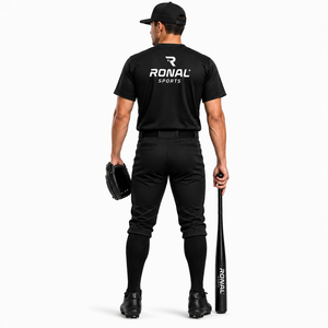 Camiseta de Béisbol Personalizada OEM con Impresión por Transferencia de Calor, 100% Poliéster, Blanca, Transpirable, Ropa Deportiva de Equipo, Manga Corta, Unisex - Product Image 4
