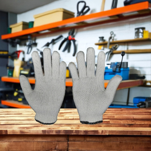 Guantes de seguridad de trabajo blancos duraderos de alta calidad en todos los tamaños hechos en Vietnam para uso en talleres - Product Image 4