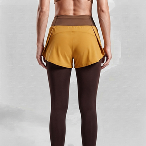 Best Collection <b>Shorts</b> With <b>Leggings</b> For <b>Women's</b> Comfortable Fit Adjustable Wear New Look Elastic Waist Yoga <b>Legging</b> For <b>Women</b>' - Product Image 2