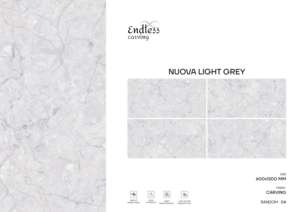 Azulejos de porcelana tallada de calidad premium para exportación, tamaño 600x1200, azulejos de gran formato de lujo para uso comercial en interiores de alta gama. - Product Image 4