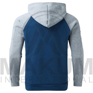 Survêtements brodés en promotion – Ensemble deux pièces à capuche pour homme, personnalisable avec logo, couleur unie, vierge, idéal pour le jogging - Product Image 4