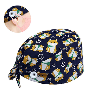 Gorros Quirúrgicos Médicos Recién Estampados para Enfermeras, Doctores y Dentistas, con Botones, Uniformes de Hospital, Tela Jersey, Unisex para Mayor Comodidad - Product Image 6