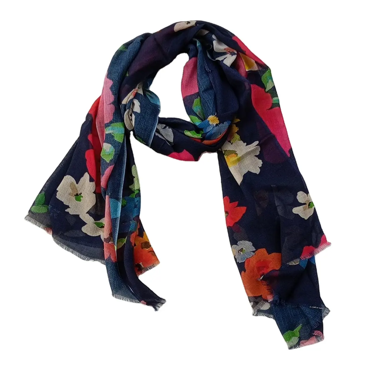 Festive Floral Digital Prints 100% Modal Cotton brand newest print designer women scarves Exclusively soft texture fabric