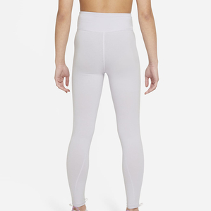High Waist Kid <b>Leggings</b> Knitted SpandexPolyester Breathable Anti-Bacterial Snagging Resistance Solid Color Activewear Gym Wear - Product Image 2