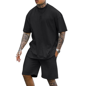 Conjunto de Pantalones Cortos de Dos Piezas para Hombre, Transpirables, de Secado Rápido, Ligeros, Casuales, para Verano, Gimnasio, Proveedor Directo OEM 2026 - Product Image 2