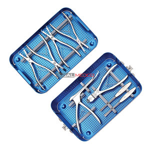 Kit chirurgical complet et durable d'instruments orthopédiques professionnels pour plaques de blocage multi-axiales 2.5 et 2.7 pour la chirurgie osseuse - Product Image 4