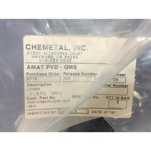 AMAT 0020-27863 Protector Inferior, 8" 101 SST 11.3" - Equipo y Piezas de Semiconductores de Confianza de la Marca Global Legacy - Product Image 3