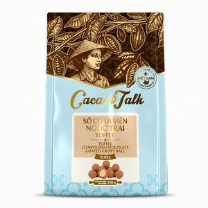 Boules de chocolat croustillantes HALAL au caramel et au chocolat, en gros, pour la décoration de gâteaux, service OEM/ODM, vente chaude - Product Image 1