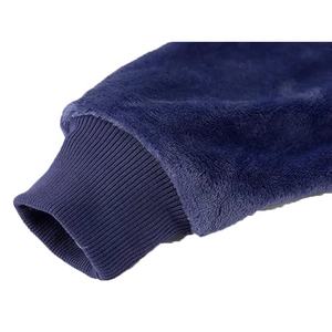 OEM/ODM High Quality Custom Regular Fit Winter Heavy Weight Solid <b>Hoodie</b> <b>Man</b> <b>Sherpa</b> Pullover Fleece Jacket 100% Organic - Product Image 3