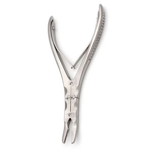 Stainless Steel Ruskin Mini Bone Rongeur Double Action Straight Curved Surgical Instruments Power Source by <b>Blush</b> surgical - Product Image 6