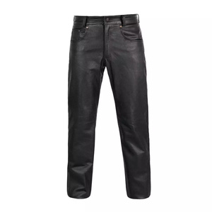 Pantalons en cuir véritable pour hommes de qualité supérieure, vêtements de mode personnalisables en gros - Product Image 5