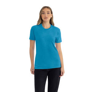 Camiseta 6210 CVC Turquesa 100% Algodón Ecológico de Secado Rápido y Ligero, Ideal para Marcas de Ropa Personalizada - Product Image 4