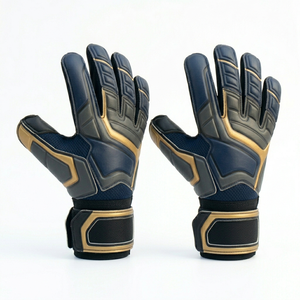 Gants de gardien de but de football haute performance avec protection renforcée, stabilité sécurisée du poignet, mouvement des doigts flexible, adhérence forte - Product Image 2