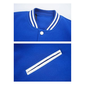 Mens Varsity Jackets Faux Leather Sleeve Letterman Boys College Baseball Jacket Classic Casual Streetwear <b>Athletic</b> Bomber Jacket - Product Image 5