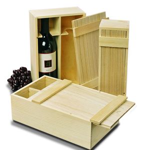 High Quality Wooden Bottle Holder For Dining Table Wine Bottle <b>Storage</b> Organizer Solid Wood <b>Rack</b> For <b>Kitchen</b> Counter - Product Image 1