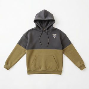 Sudadera con Capucha para Mujer, 100% Algodón, Forro Polar, Logotipo Bordado, Bolsillo Delantero, Informal, Ecológica, Resistente al Viento, Ropa de Invierno - Product Image 1