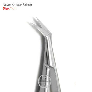 Ciseaux chirurgicaux ophtalmiques Castroviejo Noyes à lame angulaire, réutilisables, pour la dissection et la suture, instruments dentaires et chirurgicaux - Product Image 5