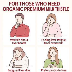 Suplemento orgánico de cardo mariano de silimarina de alta resistencia para la salud del hígado adulto Comida saludable OEM de Corea - Product Image 4