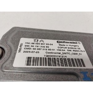 ชุดควบคุมระบบ Stop & Start รุ่น 3008 เฟส 1 ปี 2009-2013 มือสองแท้ รหัส 9802096780 - Product Image 5
