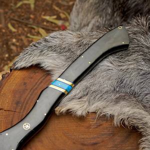 Hacha Táctica Personalizable OEM de Acero 1095 para Exteriores, Forjada a Mano, con Mango de Resina, para Camping y Bushcraft - Product Image 4