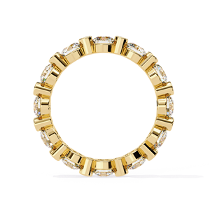 Anillo de Eternidad con Diamantes Cultivados en Laboratorio de la Mejor Calidad, con Engaste de Bisel, Joyería Fina para Mujer, Disponible a un Precio Competitivo para Regalos - Product Image 5