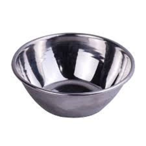 Bol de service en acier inoxydable, design minimaliste poli, compatible lave-vaisselle, bol en métal pour servir les aliments - Product Image 5