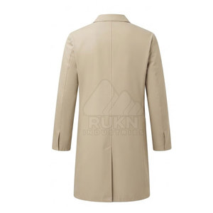 Bata de Laboratorio de Algodón 100% Tejida, Estilo Moderno, Manga Larga, Uniforme Médico con Bolsillos Prácticos para Doctores y Enfermeras - Product Image 6
