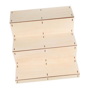 Présentoir à étages en bois de Sheesham - Support à gâteaux artisanal en noyer à 3 niveaux - Vente en gros - Product Image 2
