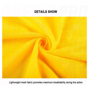 Wholesale Custom Soccer <b>Training</b> <b>Bibs</b> Big Mesh Quick Dry Warm Vest Custom Logo Printing Heat Transfer Unisex Sports Practice - Product Image 6