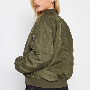 High Quality Fashion Street Style Bomber <b>Jackets</b> <b>Women</b> <b>Lightweight</b> Design For Seasonal Wardrobe And Travel Looks - Product Image 3