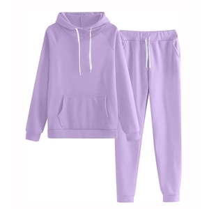 Ensemble de survêtement sportif léger et respirant pour femme enceinte, grande taille, couleur unie, avec short et sweat à capuche – Vente en gros personnalisée pour l'automne - Product Image 4