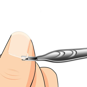 Nail Cleaning <b>Tool</b> 11.2cm Fork Tip Manicure Cuticle Pusher Double Head Design for Cleaning Nails <b>Removing</b> Cuticles - Product Image 4