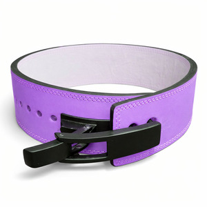 Ceinture de maintien ajustable SAAR INDUSTRIES, best-seller, pour la musculation, confortable, durable, en cuir véritable, boucle en acier - Product Image 3