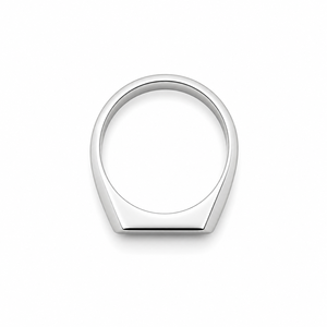 Bague pour homme en argent sterling 925, avec grappe de diamants incurvée, finition polie, design géométrique moderne, pour mariage, fête, usage quotidien, bijoux fins, cadeau - Product Image 5