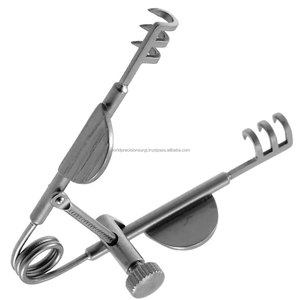 Retractor de saco lacrimal, juego de instrumentos quirúrgicos oftálmicos para ojos, 3x3 puntas, ajustable, autoajustable, de acero inoxidable, para cirugía DCR - Product Image 3