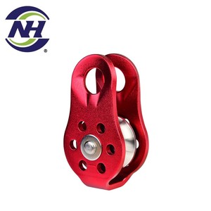 thumbnail image 2 of 20kn Aluminum Alloy Fixed Rope Climbing Pulley Outdoor Camping Hiking Escape Rescue Tool Sale 2 of 14