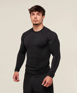 Camiseta de Compresión Razer Impex 100% Algodón de Secado Rápido, Corte Regular, Manga Larga, Elástica, Transpirable y Tejida para Hombre - Product Image 4