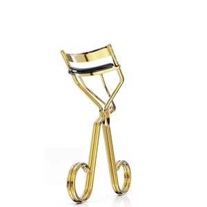 Rizador de Pestañas Dorado para Todo Tipo de Ojos, Herramienta de Silicona para Pestañas, Cuidado Personal Profesional, Maquillaje y Belleza - Product Image 1